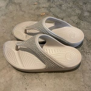Crocs flip flops